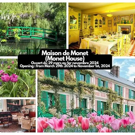 T2 Avec Jacuzzi Et Jardin Pres De Giverny Et De La Roche-guyon * Bonnieres-sur-Seine