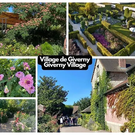 T2 Avec Jacuzzi Et Jardin Pres De Giverny Et De La Roche-guyon Apartment